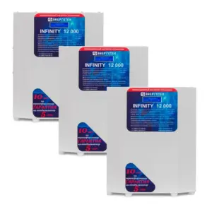 Трехфазный комплект INFINITY 36-3 (36кВА/36000ВА) стабилизатор напряжения Энерготех