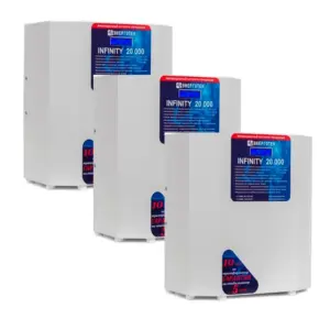 Трехфазный комплект INFINITY 60-3 (60кВА/60000ВА) стабилизатор напряжения Энерготех