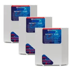 Трехфазный комплект INFINITY 27-3 (27кВА/27000ВА) стабилизатор напряжения Энерготех